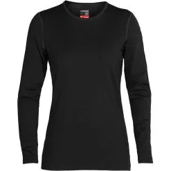 Icebreaker Women's Merino 260 Tech Long Sleeve Crewe Thermal Top