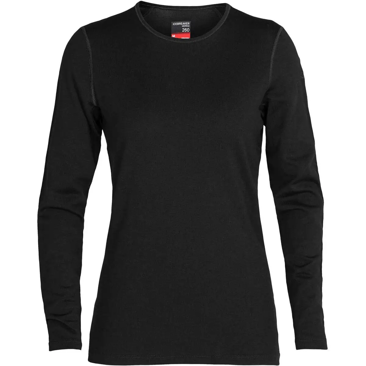 Icebreaker Women's Merino 260 Tech Long Sleeve Crewe Thermal Top