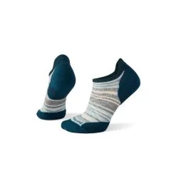 Smartwool Women's PhD Run Light Elite Striped Micro Socks