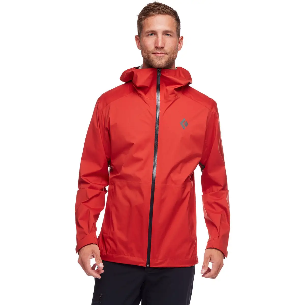 Black Diamond Men's Stormline Stretch Rain Shell - Image 4